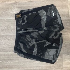 Nike Black and Gray running Shorts 7in